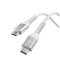 Spigen - Spigen EB10010CCA Essential USB-C till USB-C Kabel 100W 1m - Vit