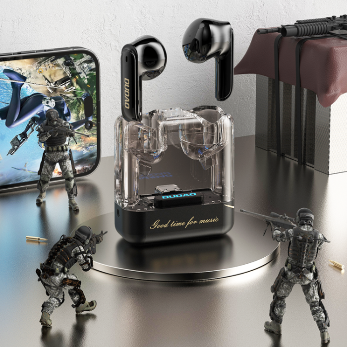 Dudao - Dudao U18Pro In-Ear Bluetooth 5.3 TWS Trådlösa Hörlurar - Svart
