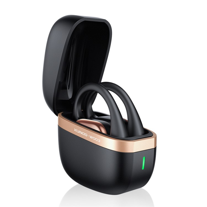 XUNDD - XUNDD On-Ear Hörlurar Bluetooth Vattentätt W003 - Svart
