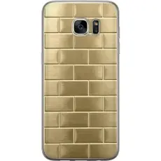 Gustaf - Mobilskal till Samsung Galaxy S7 edge med Gyllene Murstenar