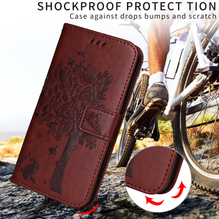 A-One Brand - OnePlus 15 5G Plånboksfodral Cat Tree Pattern Konstläder