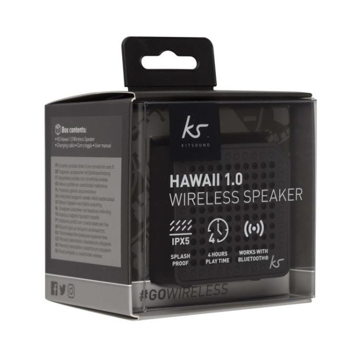 UTGATT5 - KITSOUND Högtalare Hawaii 1.0 Trådlös - Svart