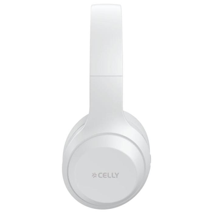 Celly - Celly Wavebeat Over-Ear-Hörlurar Trådlösa - Vit