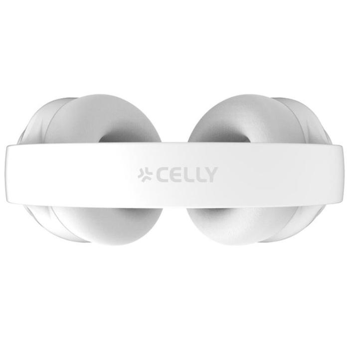 Celly - Celly Wavebeat Over-Ear-Hörlurar Trådlösa - Vit
