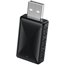 A-One Brand - CarPlay 2in1 Trådbunden Trådlös USB Adapter OTA - Svart