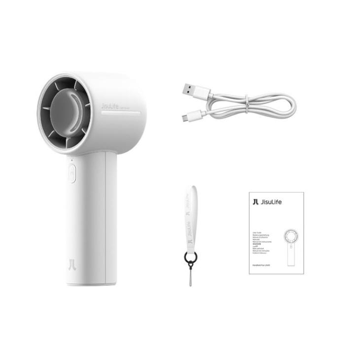 Jisulife - Jisulife Bärbar USB Handfläkt 4000 mAh Fan 10 - Grå