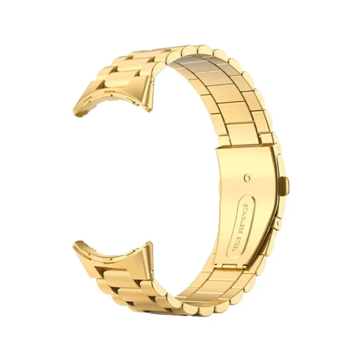 OEM - Google Pixel Watch Armband Stainless Steel - Guld