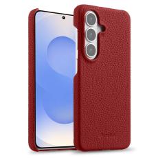 Melkco - MELKCO Mobilskal f&ouml;r Samsung Galaxy S26 Plus Magnetiskt &Auml;kta l&auml;der - R&ouml;d