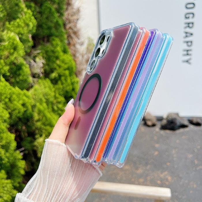 OEM - Mobilskal för Samsung Galaxy S26 Ultra Magnetiskt PC + TPU - Lila