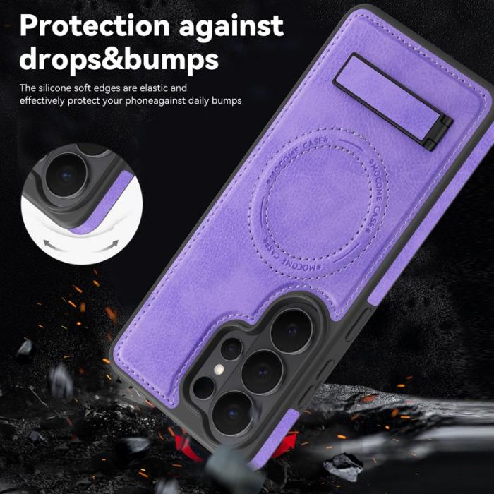 OEM - Mobilskal för Samsung Galaxy S26 Ultra Magnetiskt PC + TPU - Ljuslila