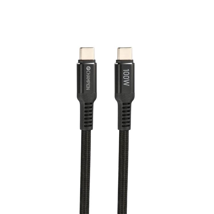 CHAMPION Kabel USB-C till USB-C 3.2 100w 1m | 3541 | AlltMobil