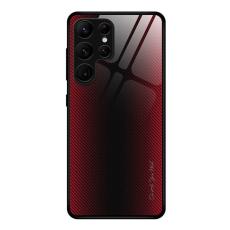 OEM - Mobilskal f&ouml;r Samsung Galaxy S26 Ultra Kolfiber + TPU - R&ouml;d
