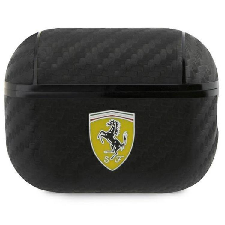 Ferrari AirPods Pro 2 Skal On Track PU Carbon - Svart