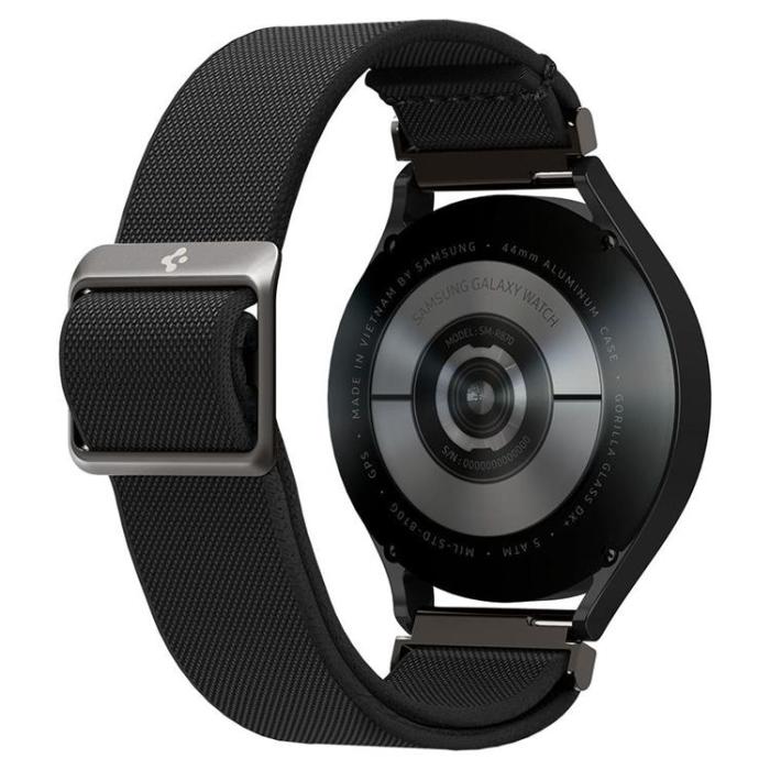 Spigen - Spigen Fit Lite Strap Galaxy Watch 4/5/5 Pro (40/42/44/45/46mm) - Svart
