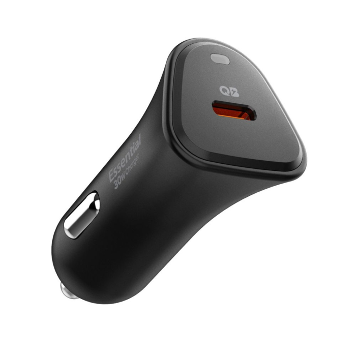 Spigen - Spigen Billaddare Essential EV301 1-Port 30W - Svart
