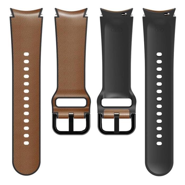 OEM - Galaxy Watch 6 Classic (47mm) Armband Läder - Brun