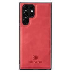 DG.MING - DG.MING Mobilskal till Samsung Galaxy S22 Ultra 5G PC TPU PU R&ouml;d