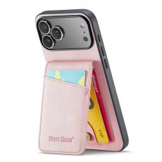 FIERRE SHANN - FIERRE SHANN iPhone 17 Pro Max Fodral KonstL&auml;der - Rosa