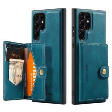 JEEHOOD - JEEHOOD Mobilskal till Samsung Galaxy S22 Ultra 5G Wallet Gr&ouml;n
