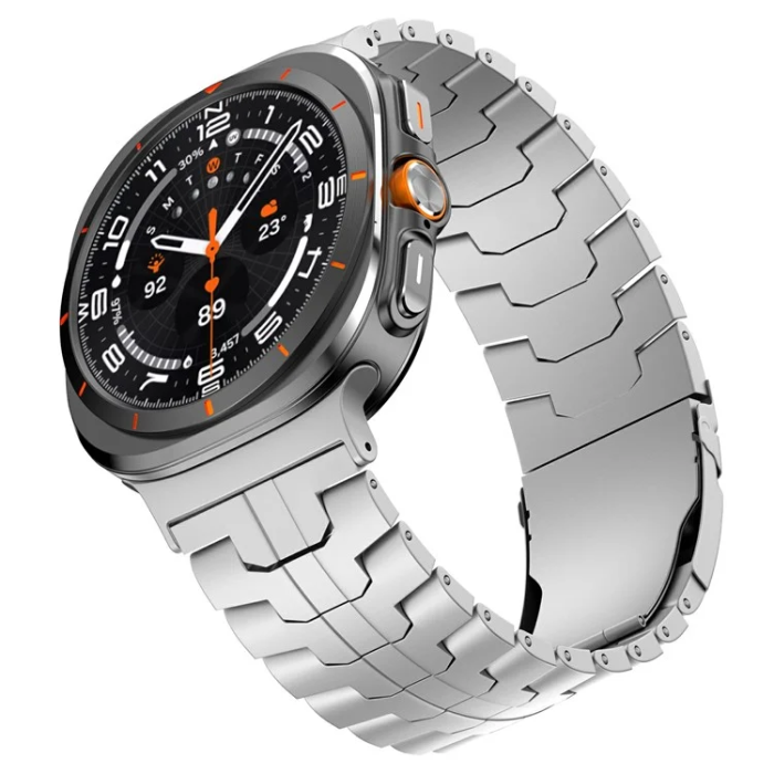 Ringke - Galaxy Watch Ultra (47mm) Armband Titanium Alloy - Silver