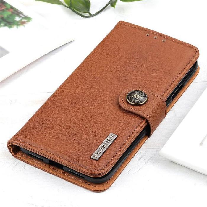 KHAZNEH - KHAZNEH Google Pixel 8 Pro Plånboksfodral Cowhide - Brun