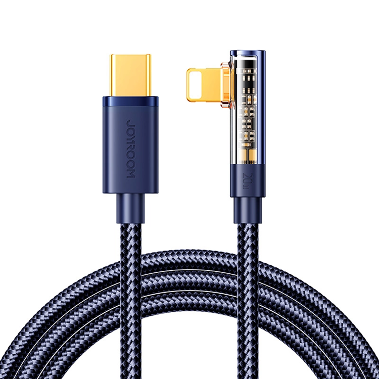 Joyroom Angled USB-C till Lightning kabel 20W 1.2m - Blå | 3541 | AlltMobil