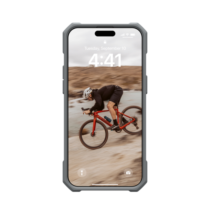 UAG - UAG iPhone 15 Pro Max Mobilskal Magsafe Essential Armor - Grå