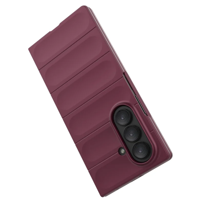 A-One Brand - Galaxy Z Fold 7 5G Mobilskal Anti-Drop - Vinröd