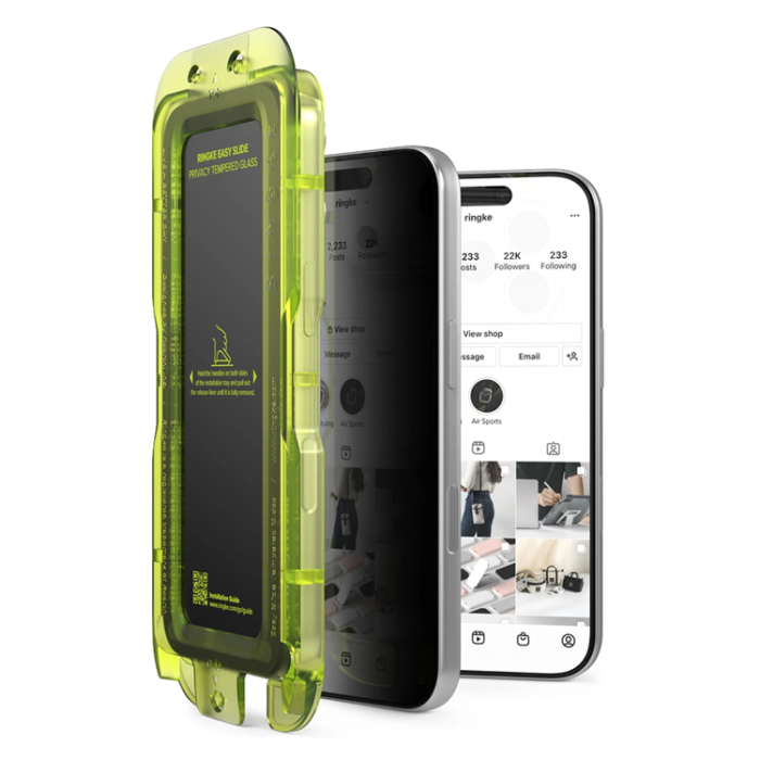Ringke - [2-Pack] Ringke iPhone 17 Pro Max Skärmskydd Härdat Glas Privacy