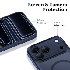 Tech-Protect - Tech-Protect iPhone 17 Pro Max Mobilskal Magsafe Peak - Mörkblå