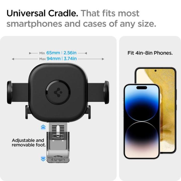 Spigen - Spigen UTS12 Universal Billhållare - Svart