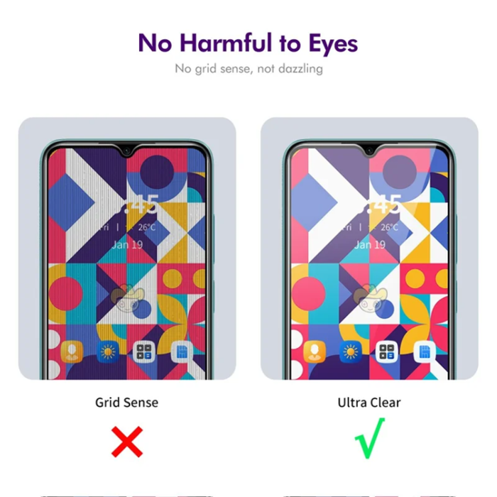 Boom of Sweden - [2-Pack] BOOM Galaxy A26 Härdat Glas Skärmskydd Privacy