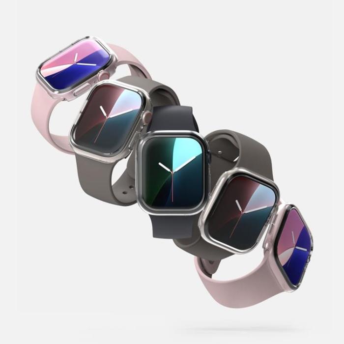 Ringke - [2-Pack] Ringke Apple Watch 42mm Series 10 Skal Slim - Clear/Svart
