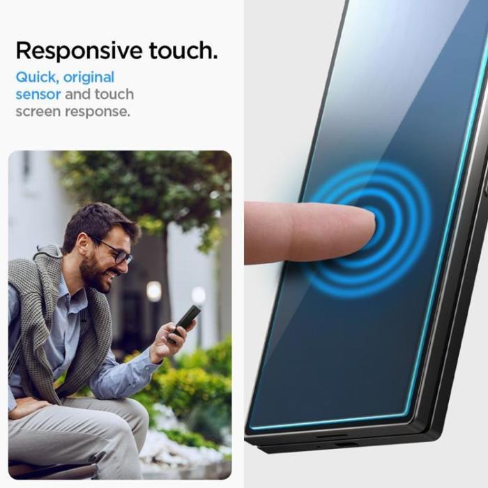 Spigen - Spigen [2-Pack] Galaxy Z Fold 6 Härdat Glas Skärmskydd 