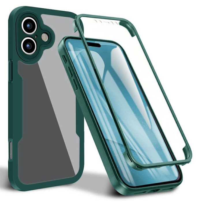 A-One Brand - iPhone 17 Mobilskal Acrylic + TPU - Grön