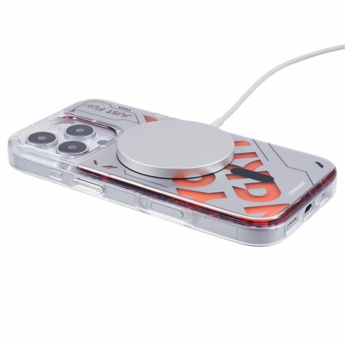 YOUNGKIT - YOUNGKIT iPhone 16 Pro Mobilskal MagSafe Kvicksand - Röd