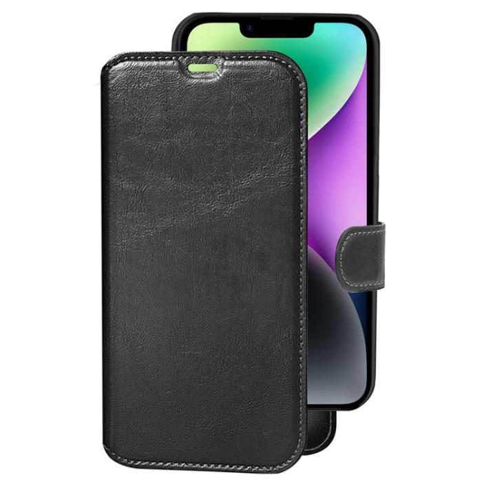 Champion - CHAMPION iPhone 14 Plånboksfodral Slim 2-in-1 - Svart