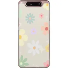 iSecrets - Mobilskal till Samsung Galaxy A80 med fejdande blommor