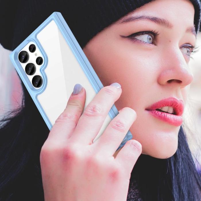 OEM - Galaxy S23 Ultra Skal Outer Space - Blå