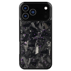 A-One Brand - iPhone 17 Pro Max Mobilskal MagSafe Aramid Fiber Large Texture - Lila