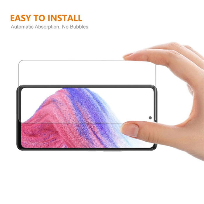 Boom of Sweden - [2-PACK] Galaxy A54 5G Härdat Glas Skärmskydd 9H - Clear