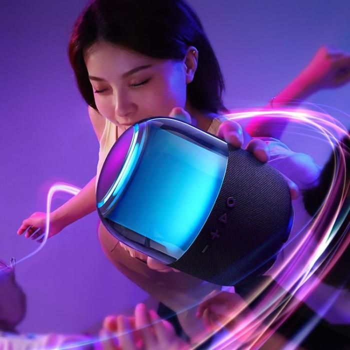 Joyroom - Joyroom Bluetooth 5.3 Trådlös RGB Högtalare - Svart