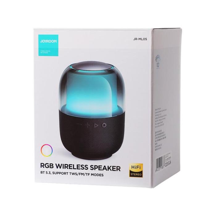 Joyroom - Joyroom Bluetooth 5.3 Trådlös RGB Högtalare - Svart