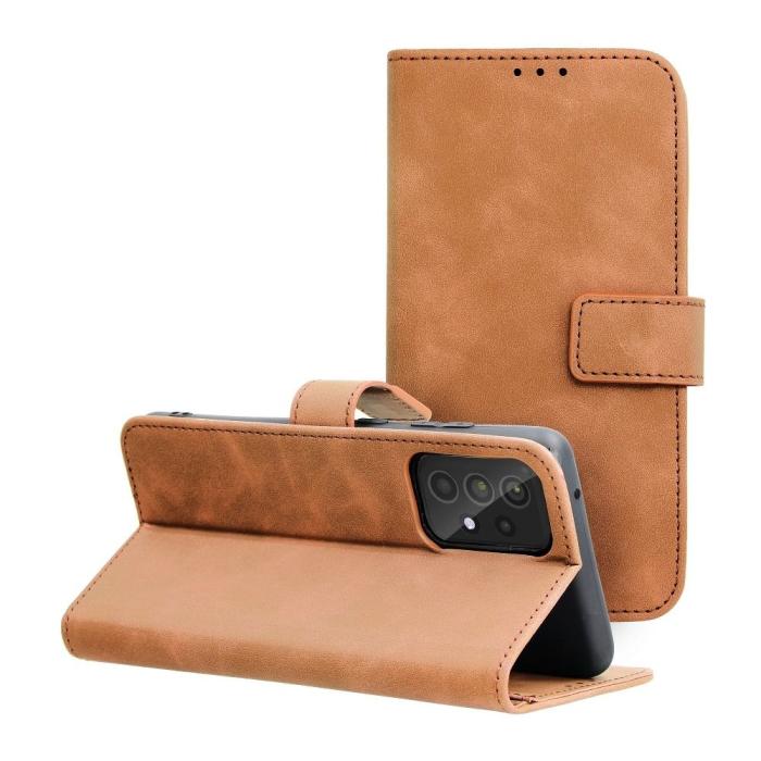 Forcell - Galaxy A52s/A52 5G/A52 4G Plånboksfodral Forcell Tender Brun