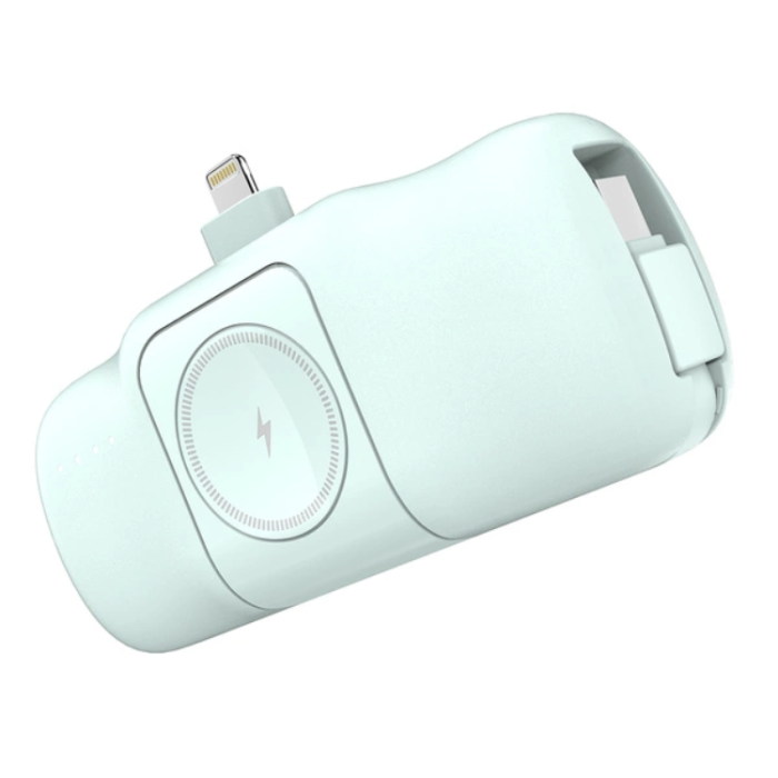 Wozinsky - Wozinsky Lightning Mini Powerbank 15W 5000mAh - Grön