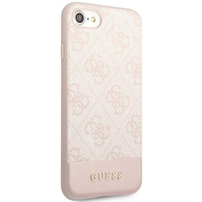 Guess - Guess iPhone 7/8/SE (2020/2022) Mobilskal Stripe - Rosa