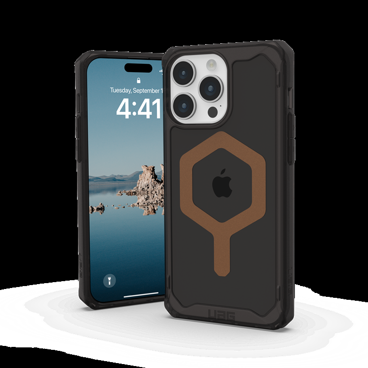 UAG iPhone 15 Pro Max Mobilskal Magsafe Plyo - Svart/Bronze | 2353 | AlltMobil