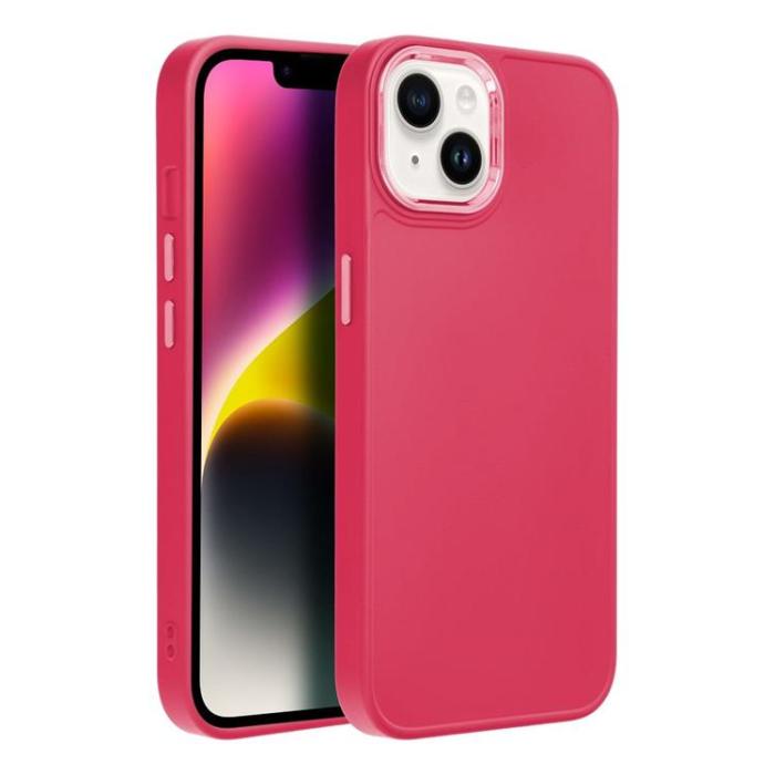 OEM - iPhone 14 Mobilskal Frame - Magenta