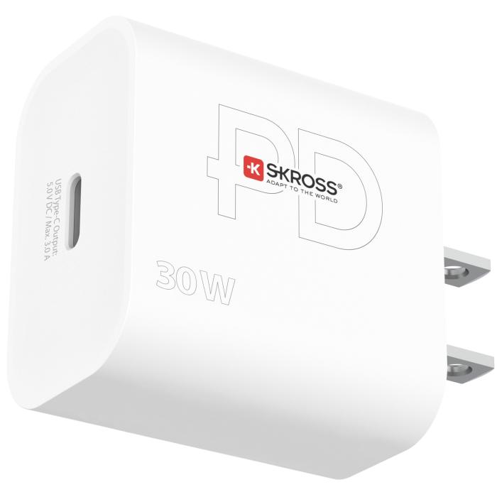 SKROSS - SKROSS Power Laddare US/Japan mfl. 1xUSB-C PD 30W