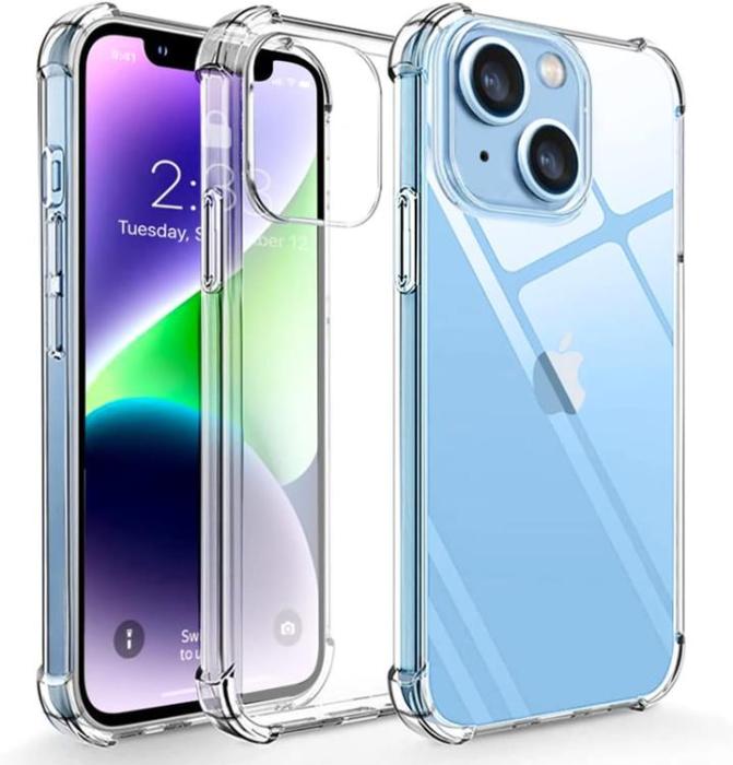 A-One Brand - Anti-drop TPU iPhone 14 Plus Skal - Transparent